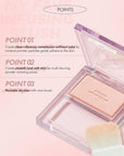 HOLIKA HOLIKA Infusing Blush with Brush - Lightweight,