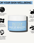 Pacifica Wake Up Beautiful Retinoid Eye Cream – Anti-Aging Under Eye Cream for Fine Lines & Wrinkles, Infused w/ Retinoid, Melatonin & Mushrooms for Puffiness, Dark Circles & Eye Bags Daily Treatment