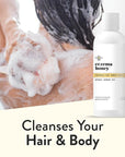 ECZEMA HONEY Fragrance-Free Oatmeal Comfort Bubble Bath - Sensitive Skin Body Wash & Bath Soak - Moisturizing Bath Products - Nourishing Bubble Bath for Women, Men, & Kids (12 Oz)