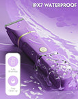 Bikini Trimmer 3 in 1 Electric Razor for Women - IPX7 Waterproof Wet & Dry Body Shaver, Pubic & Facial Hair Remover with Ceramic Blade, USB Rechargeable Dock & Gift Ready