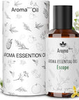 Fragrance Oil - Escape Essential Oil Blend - Luxury Hotel Inspired Home Aromatherapy Diffuser Oil - Orange Blossom, Vanilla, Jasmine, Cedar - for Diffuser, Humidifier, Ultrasonic, Reed - 150ML