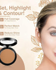 Frankie Rose Cosmetics Powder Foundation – Full Coverage Grams (Tan)