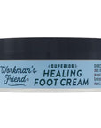 WORKMAN'S FRIEND Superior Healing Foot Cream - Intense Moisturizer - Heals Extremely Dry & Cracked Skin - 2.5 ounce