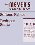 MRS. MEYER'S CLEAN DAY Dryer Sheets, Lavender, 80 ct