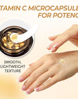 Deep Vitamin C Golden Capsule Hydrating Face Moisturizer, Antioxidant Protection, Lightweight Daily Skincare