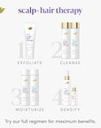 Dove Density Boost Strengthening Conditioner Scalp + Hair Therapy for protecting against premature breakage, with Vitamin B3, Zinc and 0% sulfates, 9.25 oz