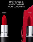 MAC Macximal Silky Matte - Ruby Woo for Women - 0.11 oz Lipstick