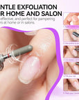 gelike ec Organic Nail Cuticle Remover for Salon: Vanilla 3 In 1 Natural Cuticle Softener Exfoliator Moisturizer for Professional Manicure