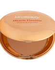 MCoBeauty Miracle Flawless Pressed Powder, Medium Warm Shade, Free Cosmetics