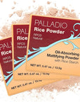 Palladio Rice Powder RPO3 Natural, Pack of 3