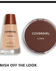 COVERGIRL Clean Makeup Foundation Tawny 165, (packaging may of 3) 1 oz