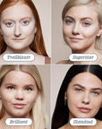 Alleyoop Game Face Concealer Makeup, Lightweight to Medium