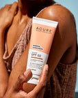 Acure Mineral Sunscreen SPF 50 | With Squalane & Zinc Oxide, 100% Vegan, 3 Fl Oz