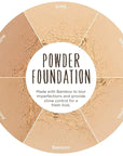 Burt's Bees 100% Natural Origin Mattifying Powder Foundation, Sand, 0.3 Ounce, Packaging May Vary