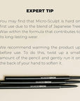 WUNDERBROW Micro-Sculpt Refillable Brow Pencil Refills, Includes 2 Refillable Cartridge's (Brunette)