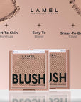 Blush Cheek Taupe Color Mini - Natural, Lightweight, Smooth, Blendable Powder - Shading & Contouring - 4 Universal Shades Powder Blush - Cruelty Free - № 404 (Taupe) - 3.8g / 0.13