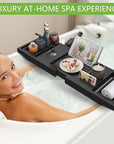 Artmalle bathtub caddy tray -