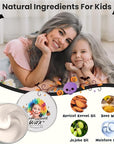Temporary Silver White Hair Color Wax for Kids, Women Men Colored Hair Styling Mud, Washable Style Dye for Girl Boy Teens, DIY Instant Hair Coloring Gel Cream for Cosplay Halloween Children's Day