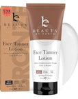 Face Tanner - USA Made with Natural & Organic Ingredients, Face Self Tanning Lotion, Non Toxic Self Tanner for Face, Gradual Tanning Lotion, Sunless Tanning Lotion for Fake Tan for Women & Men