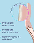 Schick Hydro Silk Dermaplaning Wand Refill Blades, 3ct Dermaplane Microblades for Face