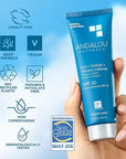 Andalou Naturals Daily Shade Face Sunscreen, SPF 30 Zinc Oxide Mineral Sunscreen, Sun + Pollution Defense Face Lotion, Helps Minimize Look of Pores, Matte Finish & Lightweight - 2.7 Fl. Oz.