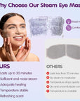 60 pcs disposable steam eye