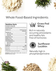 Promix Whey Protein Isolate Powder, Unflavored - 5lb Bulk - Grass-Fed & 100% All Natural - Post Workout Fitness & Nutrition Shakes, Smoothies, Baking & Cooking Recipes - Gluten-Free & Keto-Friendly