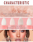 2 Colors Polvo De Hadas Fairy Highlight Stick Metallic Silver)