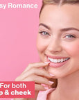 wet n wild Mega Glo Lip & Cheek Color, Creamy Berry Stain, Buildable Multi-Use Soft Matte Finish, Vegan & Cruelty-Free - Berry True