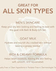 Dionis Goat Milk Skincare Men's Bath Hydrating