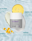 Baebody Made in USA Retinol Cream for Face - Anti Aging Face Cream for Fine Lines and Wrinkles - With Jojoba Oil & Vitamin E - Beauty Gifts for Women (50 ml/1.7 fl oz)
