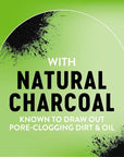 Bioré Deep Pore Charcoal Face Wash, Daily Facial Cleanser for Dirt & Makeup Removal, for Oily Skin, 6.77 Oz