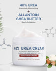 OUKEYA Urea Cream 40 Percent,Foot & Hand Cream for Dry Cracked,Urea Lotion for Feet Maximum Strength(4 Packs)
