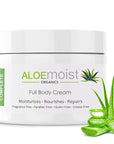 Organic Aloe Vera Lotion - Face & Body Moisturizing Cream with Natural Aloe Vera, Vitamin E Oil, Vitamin C, Retinol Cream, Shea Butter – Anti Aging Face Moisturizer for Women, Dry Skin (8 oz)