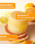 BANILA CO Clean it Zero Brightening Cleansing Balm | Korean Makeup Remover for Radiant Complexion | Vegan | Cleansing Oil, Facial Cleanser Made with Vitamin C & Citrus Extract (100ml / 3.38 fl.oz)