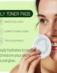 Korean Toner Pads (100 Count) – Hydrating & Anti-Aging for Dark Spots, Wrinkles & Uneven Skin – Infused with Snail Extract, CICA, Niacinamide & Peptides for a Clear, Radiant Complexion