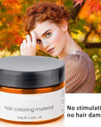 Orange Temporary Hair Color,Natural Hair