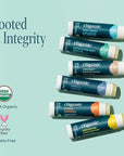 Cliganic USDA Organic Lip Balm Set