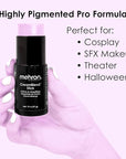 Mehron Makeup CreamBlend Stick | Face Paint, Body (Pastel Purple) 75 oz