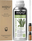 HIQILI 32 Fl Oz Lemongrass Essential Oil, 100% Pure Natural Undiluted Premium Oils