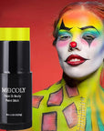 MEICOLY Ogre Green Face Body Paint Stick,Elphaba Face Paint Makeup,Cream Face Paint for Disgust Goblin Demon Halloween SFX Special Effects Cosplay Makeup,Waterproof Eye Black Stick