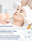 HIQILI 30 ml Grapefruit Essential Oil, for Diffuser, Skin Care,100% Pure and Natural - 1 Fl Oz