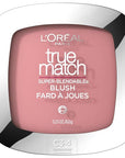 L'Oreal Paris True Match Super-Blendable Powder Blush, Tender Rose, 0.21 Oz (Packaging May Vary)