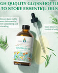 EVOKE OCCU Rosemary Oil for Hair Growth, Nourishing Scalp, Relieving Hair Loss & Reducing Dandruff - 4 Fl Oz