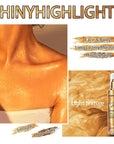 Shimmer Body Oil, Face and Body Liquid Luminizer