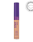 Rimmel Stay Matte Concealer, Buff, 0.23 Fluid Ounce of 2)
