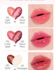 SELF BEAUTY Veganize Collagen Lip Glass Balm - Hydrating Lip w/Hyaluronic Acid - Vegan Korean Lip Balm Moisturizing Lip Care – Lip Gloss Repair for Dry Cracked Lips 0.06 oz (#11 Aurora Glitz)