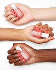 Essie Salon-Quality Nail Polish, 8-Free Vegan, Peachy Coral, Peach Side Babe, 0.46 fl oz