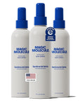 Magic Molecule Skin Cleanser for All Types, Hypochlorous Acid Spray Helps Heal Acne Prone, Eczema and Itchy Rashes and 50 Other Skin Ailments, 8 oz Spray (Pack of 3)