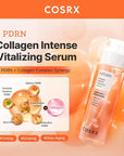 COSRX 5 PDRN Collagen Intense Vitalizing Serum - Korean Serum for Skin Firming & Glowing with Salmon DNA, Centella, Lactobacillus PDRN & Collagen, Korean Skin Care, Stocking Stuffers (3.38 fl.oz.)